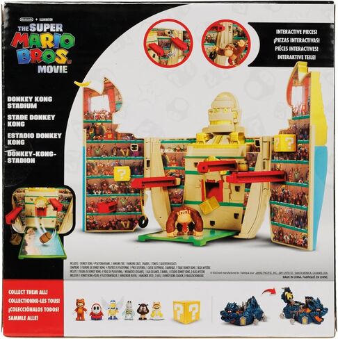 The Super Mario Bros. Movie Donkey Kong Mini Basic Playset arena wave 2 in Kuwait