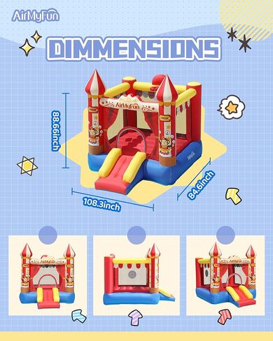 اير ماي فن بيت باونس للاطفال (ذا سيركس ثيم) in Kuwait