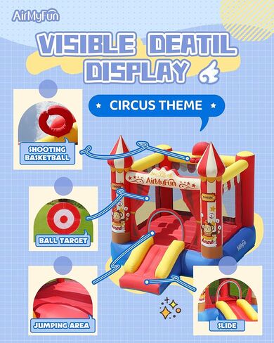 اير ماي فن بيت باونس للاطفال (ذا سيركس ثيم) in Kuwait