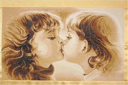 ITSTITCH Printed Cross Stitch Kits 11CT 18X25inch DIY Embroidery Starter Kits Easy Patterns Embroidery for Girls Crafts DMC Stamped Cross-Stitch Supplies Needlework Fairy Tale Castle in Kuwait