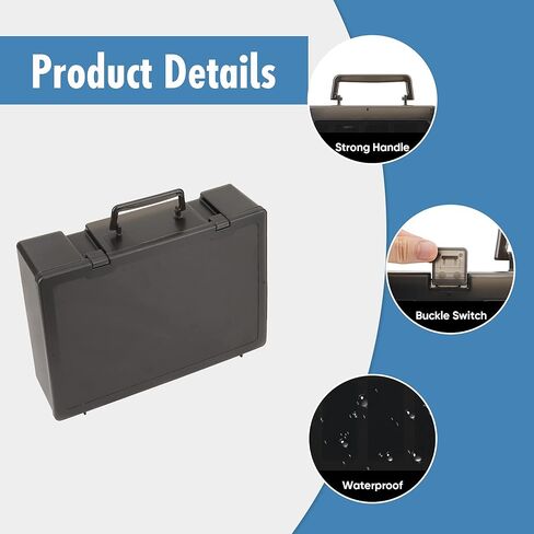 صندوق حمل Minahao متوافق مع Akedo Ultimate Arcade Warriors Versus Pack. مع طبقتين من الفوم مع أخاديد مسبقة القطع (46 فتحة) (برتقالي) in Kuwait