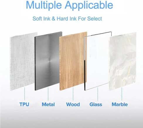 حبر Punehod UV 500 مل حبر طابعة أبيض UV لطباعة الأكريليك والخشب والزجاج وحافظات الهاتف والهدايا التذكارية in Kuwait