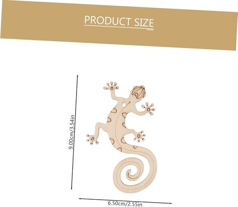 50 مجموعة من سحلية رقاقة الخشب الفارغة للفنون والحرف اليدوية لديكور الخشب، حرفة فنية للسحلية، لوازم يدوية، أشكال حرفية خشبية، قطع خشبية، جرافيتي، شرائح خشبية، سحلية خشبية in Kuwait