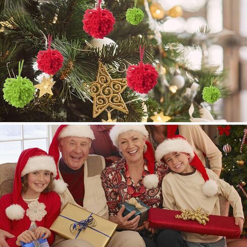 مجموعة أدوات صانع Opstin Pom Pom، وصانع الشرابة وصانع Pompom لمشروع صناعة خيوط الصوف DIY من أجل نسج الكرة الزغبية مع مقص القاطع in Kuwait