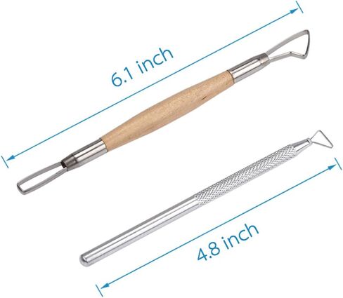 مجموعة أدوات نحت من السيراميك والفخار والطين (مجموعة من 12) من شركة ميوكسان. in Kuwait