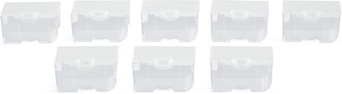 Bead Storage Solutions Plastic Stackable Organizer Tray Bundle with Lid and 48 Size Small Containers for Beads and Craft Supplies in Saudi Arabia