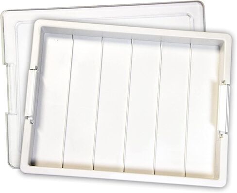 Bead Storage Solutions Plastic Stackable Organizer Tray Bundle with Lid and 48 Size Small Containers for Beads and Craft Supplies in Saudi Arabia