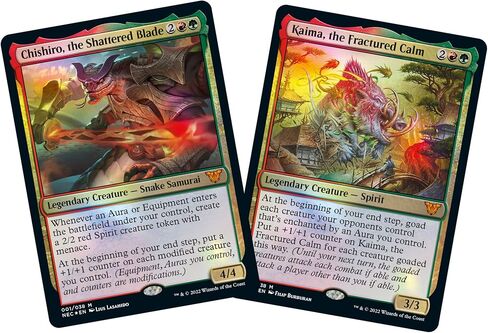 Magic: The Gathering Kamigawa: Neon Dynasty Commander Deck – Upgrades Unleashed (Red-Green) | Minimal Packaging Version in Saudi Arabia