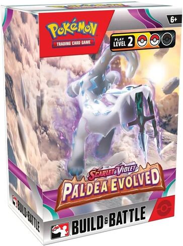 Pokemon TCG: Paldea Evolved Build & Battle Box (Prerelease Kit) - 4 Packs, Promos in Saudi Arabia