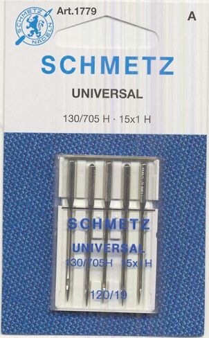 SCHMETZ Universal Machine Needle 19/120, Size 120/19 5/Pkg in Saudi Arabia