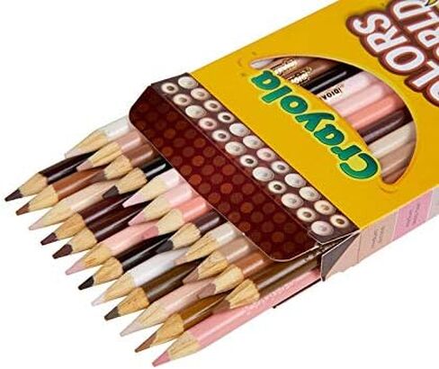 مجموعة فنية متعددة الثقافات من جيفتس اوف جوي، تتضمن 24 قلم تلوين متعدد الثقافات، 24 قلم ملون، 24 قلم ماركر، وهدايا حصرية، وورقة تلوين كولورز اوف جوي in Kuwait