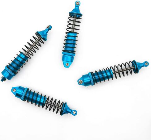 RCAWD Big Bore Full Aluminum Shocks for Traxxas Slash 4WD 4x4 Upgrades Parts, 1/10 Traxxas Stampede 4WD 4x4,Traxxas Hoss 4WD 4x4,Traxxas Rustler 4WD 4x4(Black) in Kuwait