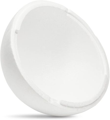 White Half Sphere Foam Ball for DIY Crafts, Large Hollow Dome for Art Supplies (11.4 x 6 in) in Saudi Arabia