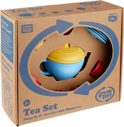 Green Toys Tea Set Blue - CB2 in Saudi Arabia