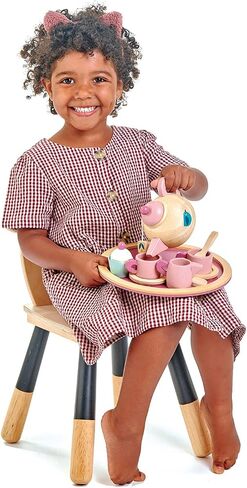 Tender Leaf Toys - Birdie Tea Set - Realistic Teapot, Cups and Treats for Pretend Afternoon Tea Party - Social, Creative, and Imaginative Development - Learning Role Play - Age 3+ in Saudi Arabia