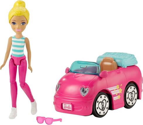 Barbie On The Go Pink Car and Doll in Saudi Arabia