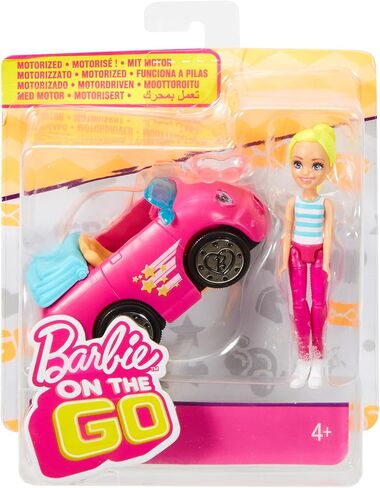 Barbie On The Go Pink Car and Doll in Saudi Arabia