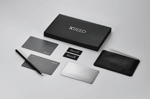 BitcoinMerch.com - SecuX XSEED Crypto Mnemonic Seed العبارة الرئيسية النسخ الاحتياطي/الاسترداد للعملات المشفرة بيتكوين إيثريوم in Kuwait