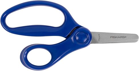 Fiskars 5 Inch Blunt-tip Kid Scissors, Blue in Saudi Arabia