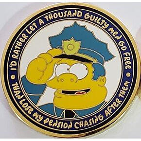Police Challenge Coin - The end of policing as we Know it in Kuwait