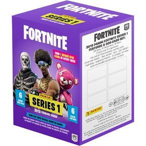 Panini Fortnite Series 1 Trading Cards - Blaster Box, 37 Trading Cards, Includes a Epic Card with Impressive Optical Effects in Saudi Arabia