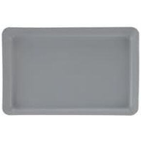 Soho Urban Artist Neutral Gray Artist Paint Palette - Oval Arm Easy Clean Up Palette for Acrylics, No Stains and Paint Peels Off Once Dried - 11.75" x 15.75"