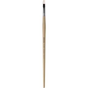 Escoda Clasico Series 5337 Long Handle Artist Oil & Acrylic Brush, 4, Fan in Kuwait