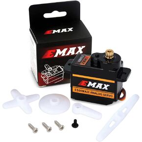 INJORA 2 قطعة Emax سيرفو ES08MAII 12 جرام التناظرية RC سيرفو ل AX24 1/24 RC الزاحف سيارة SCX24 ترقية أجزاء RC سيارة عارض قوارب