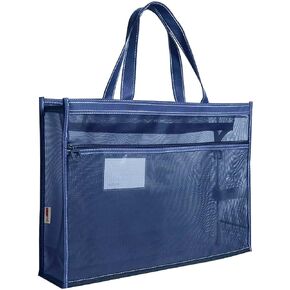 Art Portfolio Bag 18 x 12 Inch, Poster Storage Bag with Handle and Zipper Organizer Transparent Bag for Posters Board, Painting Book, Bulletin Boards, Watercolor Sketchbook in Kuwait