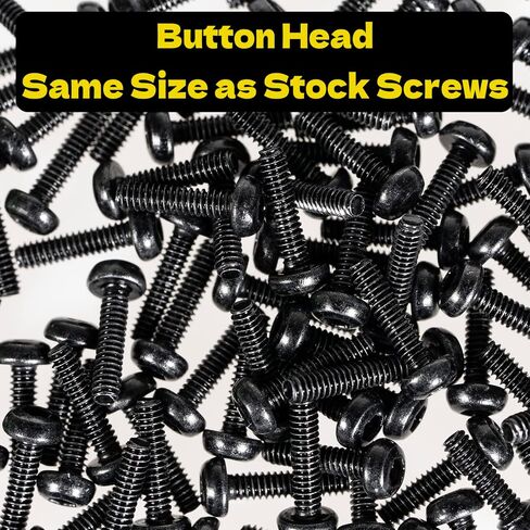RampCrab Button Head Screws Kit for SCX24 AX24 RC Car, 372Pcs, Hardened Steel Grade 12.9 Screws, Bearing & Screws Set with Box for 1/24 RC Crawler Car Axial SCX24 C10 Deadbolt JLU Gladiator Bronco in Saudi Arabia