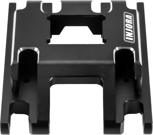 INJORA Skid Plate Transmission Mount CNC Aluminium for TRX4M 1/18 RC Crawler Upgrade,19g in Saudi Arabia
