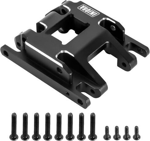 INJORA Skid Plate Transmission Mount CNC Aluminium for TRX4M 1/18 RC Crawler Upgrade,19g in Saudi Arabia