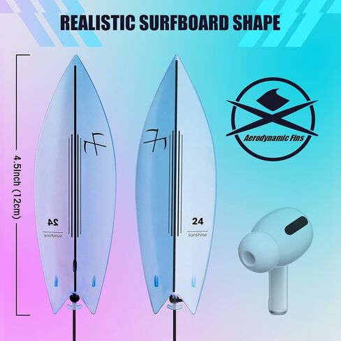 Dizywiee 4Pack Finger Surfboard، لعبة أطفال ألواح ركوب الأمواج بالأصابع، لوح ركوب الأمواج بأطراف الأصابع للبالغين والمراهقين والأولاد والبنات in Kuwait