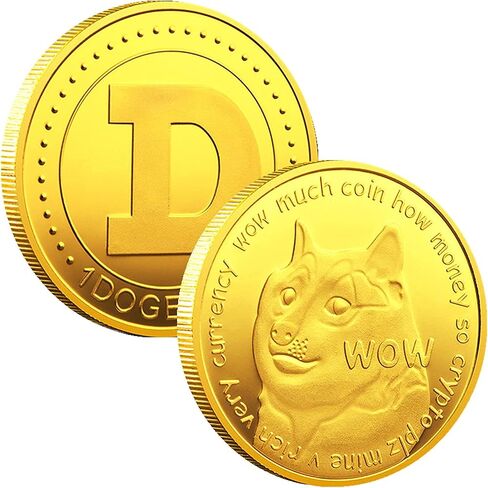 Bitcoin (BTC) Ethereum (ETH) Litecoin (LTC) Dogecoin (Doge) Commemorative Coins with Protective Case - Protective Collectible Gifts. | Blockchain Cryptocurrency | Chase Coin in Saudi Arabia