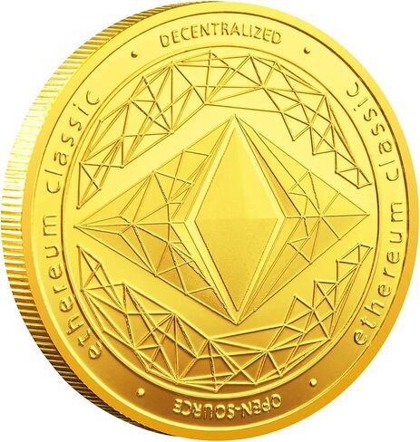 Bitcoin (BTC) Ethereum (ETH) Litecoin (LTC) Dogecoin (Doge) Commemorative Coins with Protective Case - Protective Collectible Gifts. | Blockchain Cryptocurrency | Chase Coin in Saudi Arabia