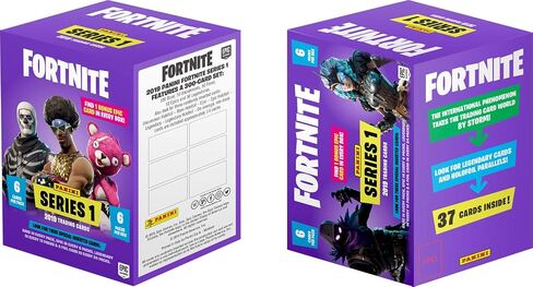 Panini Fortnite Series 1 Trading Cards - Blaster Box, 37 Trading Cards, Includes a Epic Card with Impressive Optical Effects in Saudi Arabia