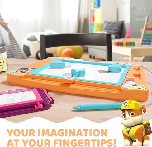 Lollipop Baby Shark 2 Pack Magnetic Drawing Board, One Large Board with 3 Stamps and Stylus Pen and One Travel Size Drawing Board, for Boys or Girls… in Saudi Arabia