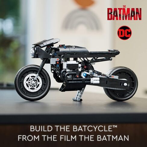 LEGO Technic The Batman – BATCYCLE Set 42155, Collectible Toy Motorcycle, Scale Model Building Kit of The Iconic Super Hero Bike from 2022 Movie in Saudi Arabia