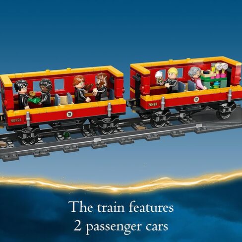 LEGO Harry Potter Hogwarts Express & Hogsmeade Station 76423 Building Toy Set; Harry Potter Gift Idea for Fans Aged 8+; Features a Buildable Train, Tracks, Ticket Office and 8 Harry Potter Minifigures in Saudi Arabia
