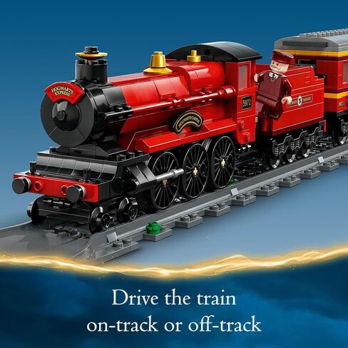 LEGO Harry Potter Hogwarts Express & Hogsmeade Station 76423 Building Toy Set; Harry Potter Gift Idea for Fans Aged 8+; Features a Buildable Train, Tracks, Ticket Office and 8 Harry Potter Minifigures in Saudi Arabia