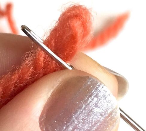 Large Eye Blunt Sewing Needles - 20 Pcs Tapestry Stainless Steel Knitting Needles Size 16, 18, 20, 22 for Crochet and Other Projects in Kuwait