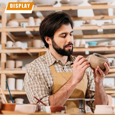 LINPHCEY 11 قطعة من أدوات نحت طين الفخار، أدوات طين البوليمر، أدوات نحت الخشب، أدوات تشكيل طين الفخار، مزدوجة الأطراف للنحت، طين البوليمر، النقش السيراميكي in Kuwait