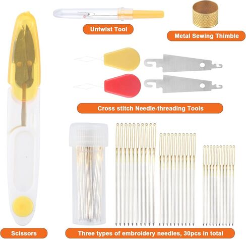 مجموعة سلسلة سوار الصداقة، مجموعة خيط تطريز 50 لونًا لمجموعات صنع أساور الصداقة، مجموعة أدوات خيط الغرز المتقاطعة لتطريز سوار الصداقة، مع صندوق تخزين in Kuwait