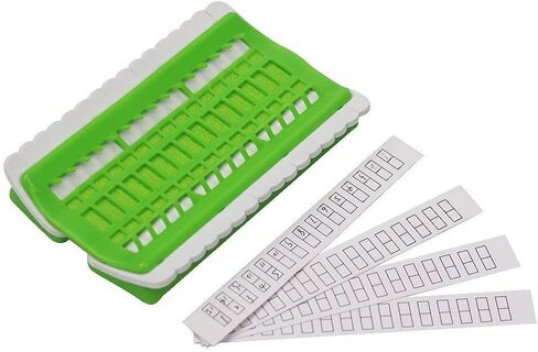 منظم خيط تنظيف الأسنان عبر الغرز، عدة خيط تطريز، بطاقة مشروع 30 موضعًا، حامل دبابيس إبرة الخياطة، ملحقات الأدوات اليدوية - وردي in Kuwait