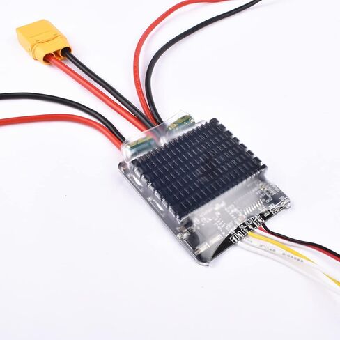 KINGMODEL 40AX2 Dual Way Bidirectional Brushed Electric Speed Controller Mixed Control Brushled 40A ESC 6-15V for Crawler DIY RC Tank Boat Difference Models XT60 Plug in Kuwait