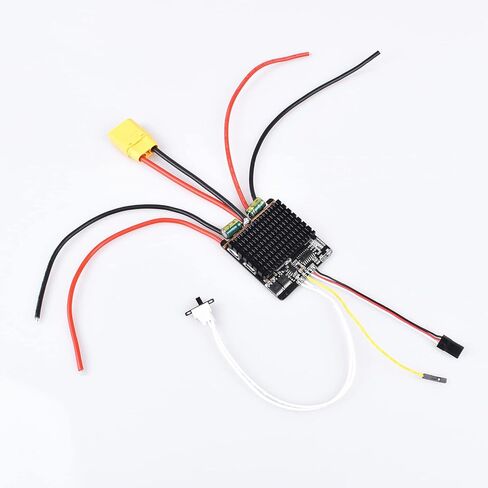 KINGMODEL 40AX2 Dual Way Bidirectional Brushed Electric Speed Controller Mixed Control Brushled 40A ESC 6-15V for Crawler DIY RC Tank Boat Difference Models XT60 Plug in Kuwait