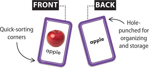 Teacher Created Resources Picture Words Flash Cards (EP62042) 3-1/8" x 5-1/8" in Saudi Arabia