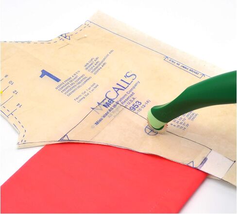 Dritz Ergonomic Serrated Tracing Wheel, Green in Saudi Arabia