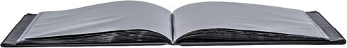 كتاب محفظة متجر النماذج (20 صفحة لـ 40 مشاهدة) (سكوبا سوداء، 9 × 12 بوصة) in Saudi Arabia