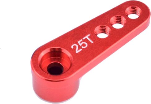 25T ذراع مؤازر من الألومنيوم بوق مؤازر أذرع توجيه لـ Futaba Savox Power HD HSP MG995 MG996 محرك سيرفو 1/8 1/10 RC سيارة شاحنة in Kuwait